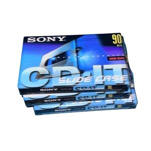Sony CD-IT 90 Min Audio Cassette Tapes